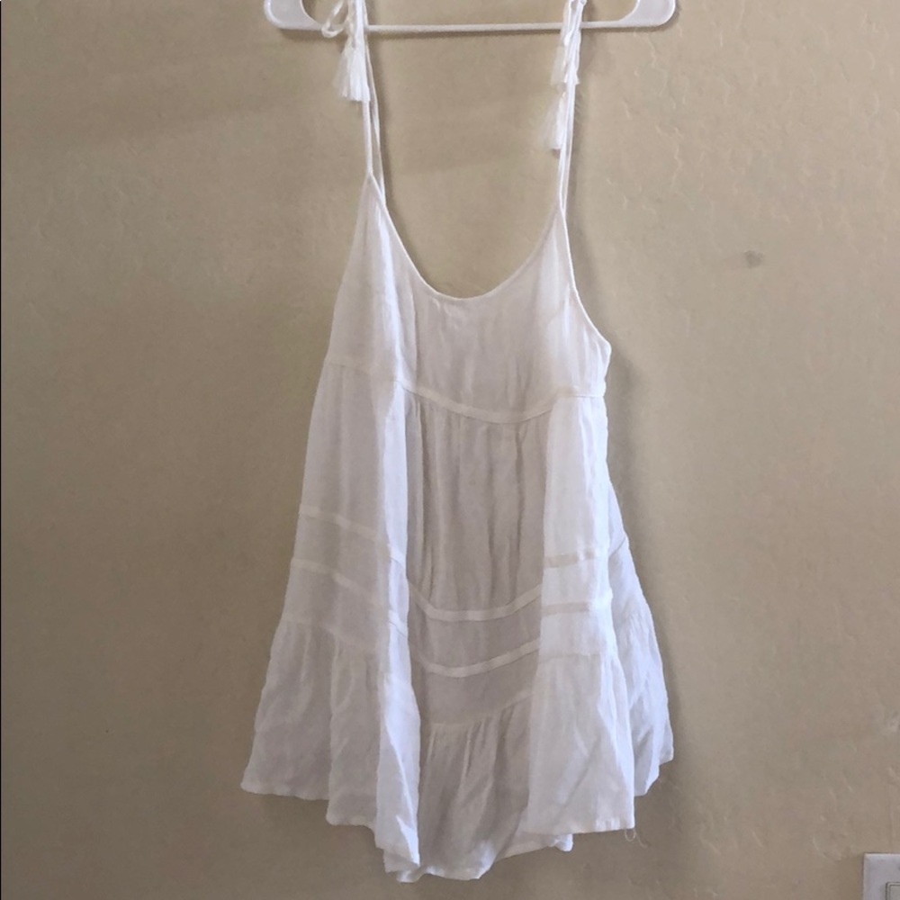 White Ripcurl Coverup Dress